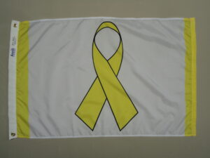 Yellow Ribbon Flag, Nylon 3′ X 5′
