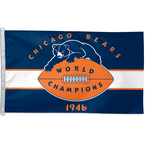 Chicago Bears 1946 Champions Flag