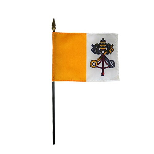 Papal Desk Flag