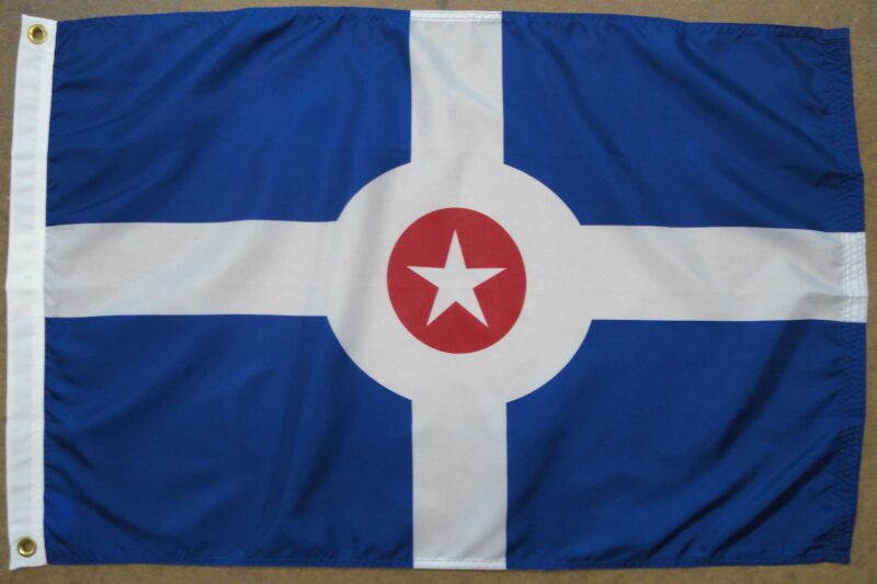 Indianapolis Indiana Flag